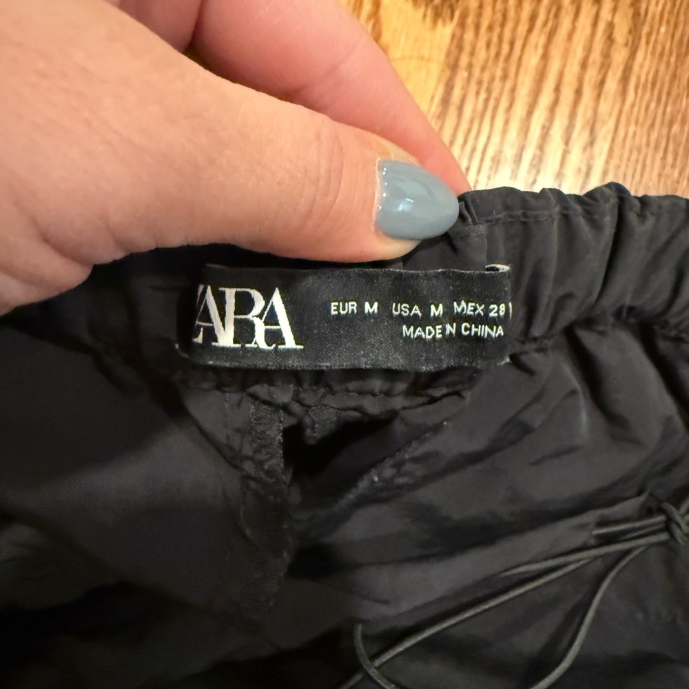 Zara Black Women's Track Pants - Picture 3 of 3
